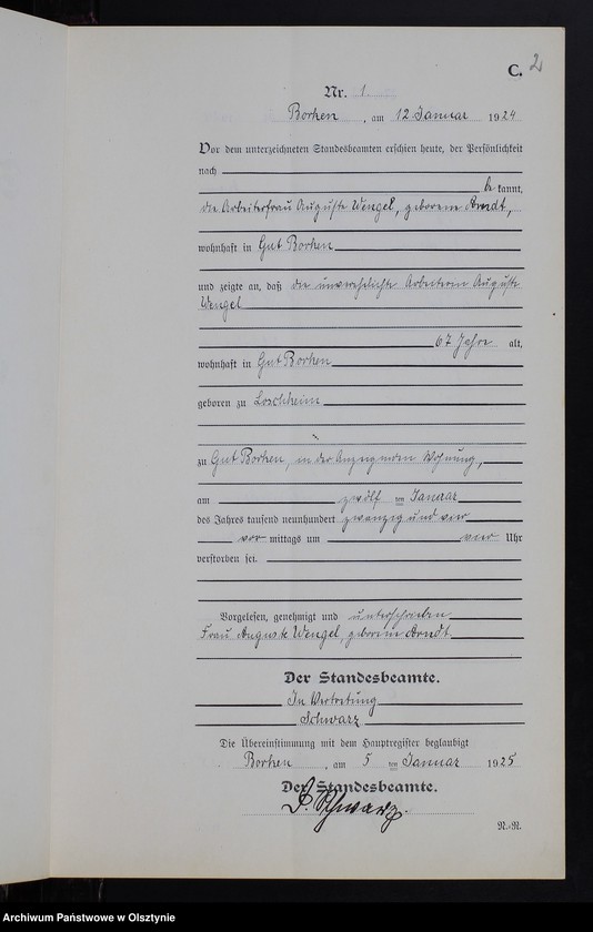 image.from.unit.number "Sterbe-Neben-Register Nr 1 - 16 [ Księga zgonów - wtóropis ]"