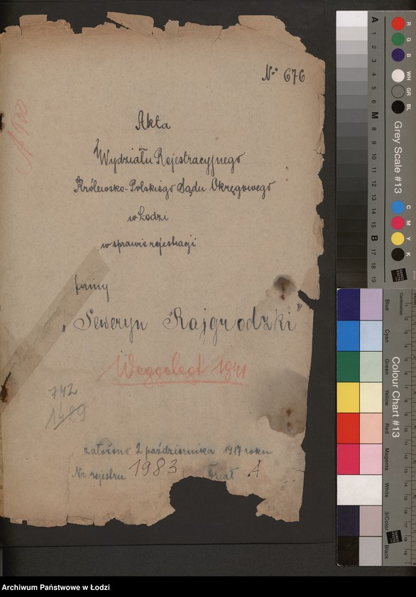 Obraz 2 z jednostki "Seweryn Rajgrodzki – przedstawiciel głównej ajentury Towarzystwa L’ Urbaine"