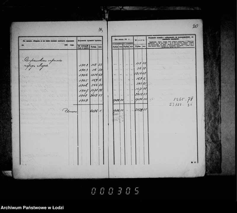 Obraz 16 z jednostki "O nedoimkach po knigam kaznačejstva"