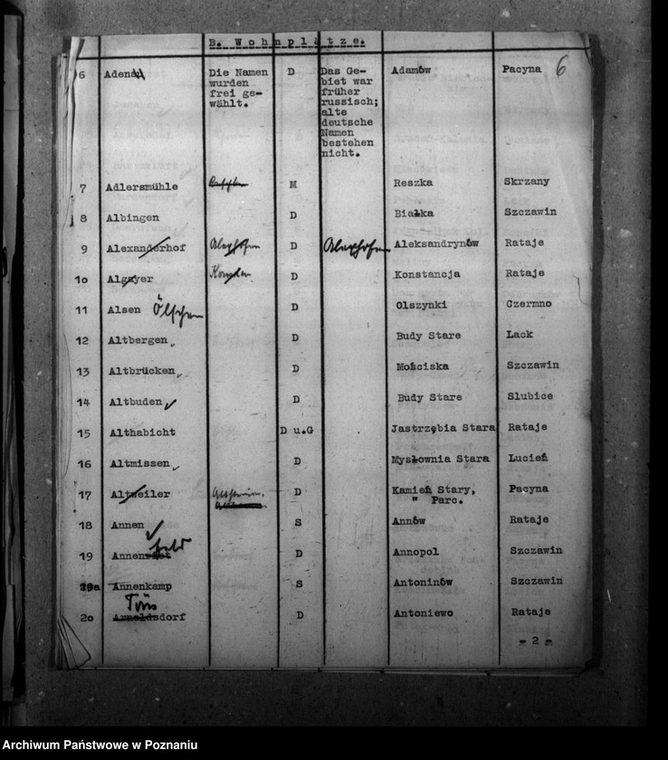 Obraz 10 z jednostki "Zmiany nazw miejscowości w powiecie gostynińskim"