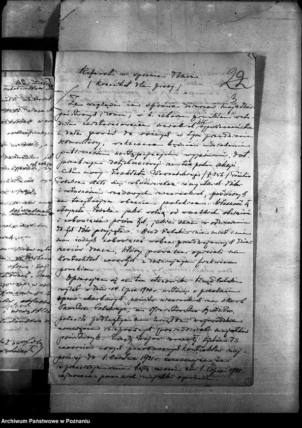 Obraz 7 z jednostki "Sprawy szczegółowo-administracyjne Prasa"