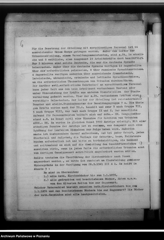 Obraz 11 z jednostki "Stadtsippenamt Litzmannstadt [Łódź, korespondencja w sprawach organizacyjnych i działalnośc]"