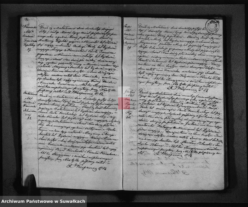 image.from.unit.number "Księga Duplikat służąca do zapisywania Aktów Urodzonych, Zaślubionych i Umarłych na rok 1851 Parafii Bakałarzewskiej"