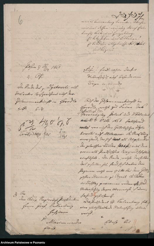 Obraz 9 z jednostki "A. betr. Von Łyskowski, Kreisrichter a.D."