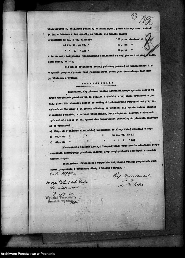 Obraz 17 z jednostki "Sprawy osobowe Pobory i podatki"