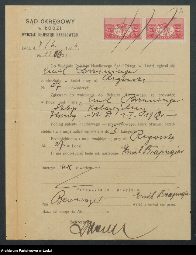 Obraz 4 z jednostki "Emil Breuminger – sklep kolonialny"