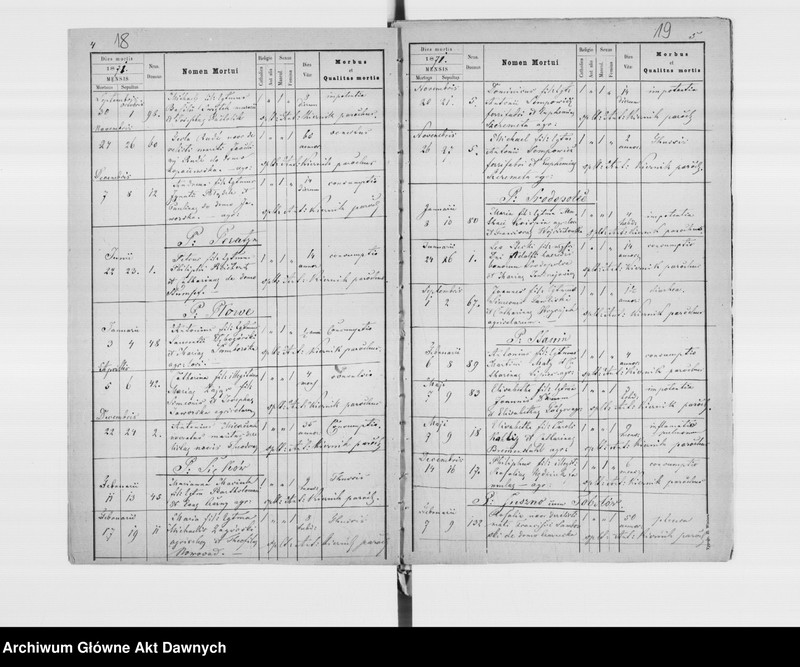 image.from.unit.number "Parafia: Radziechów. Dekanat: Busk. Kopie z ksiąg metrykalnych ur., śl., zg. dla całej parafii (miasto Radziechów i wsie)."