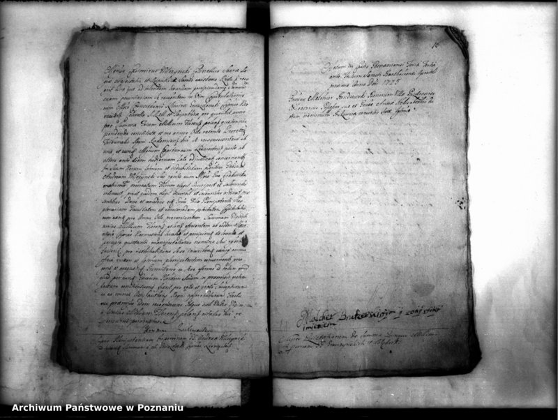 Obraz 19 z jednostki "Inscriptiones, resignationes [protocollon]"