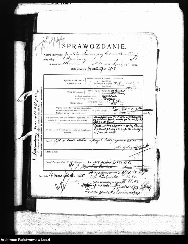 Obraz 17 z jednostki "Sprawozdania Kuchen"