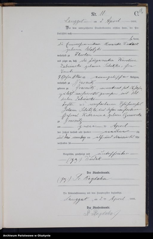 image.from.unit.number "Sterbe-Neben-Register Nr 1 - 36"