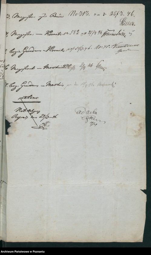 Obraz 10 z jednostki "A. betr. den polnischen Emigranten Leon Zakrzewski"