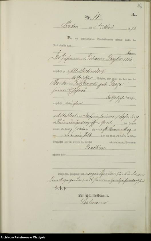 image.from.unit.number "Geburts-Haupt-Register Nr 1 - 65"