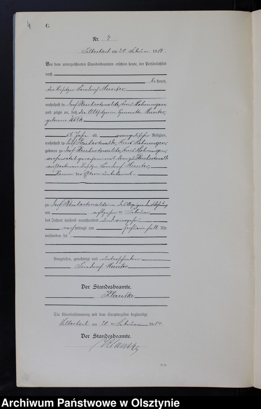 image.from.unit.number "Sterbe-Neben-Register Nr 1 - 39"