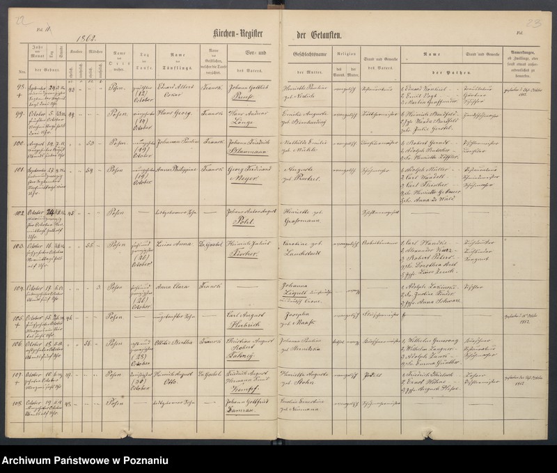Obraz 15 z jednostki "Duplikat der Tauf, Trau und Sterberegister"