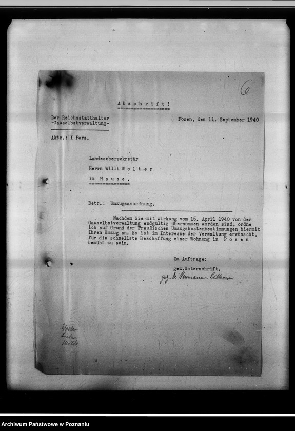 Obraz 10 z jednostki "Wohnungsfürsorge und Büroraumbeschaffung."