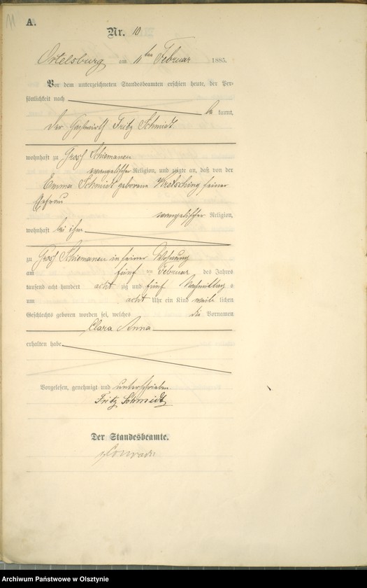 image.from.unit.number "Geburts-Haupt-Register Nr 1 - 94"