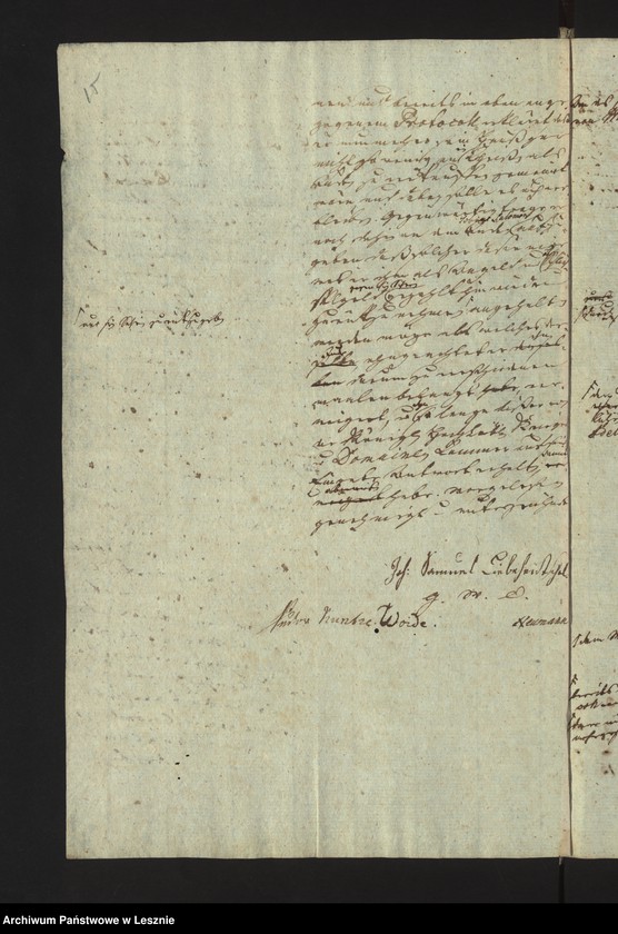 Obraz 18 z jednostki "[Akta in Sachen des Müllers Johann Samuel Liebeheutschel gegen den Schutzjuden Tobias Salomon]"