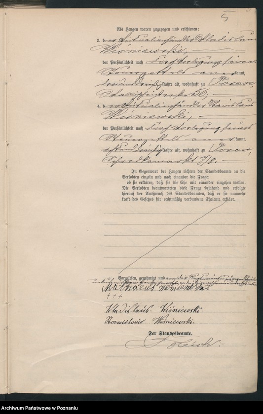 Obraz 7 z jednostki "Księga małżeństw t. I"