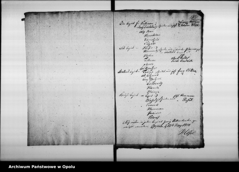 Obraz 12 z jednostki "Akta betreffend die Wahl der Stadtverordneten und Rathmänner für das Jahr 1814-15"