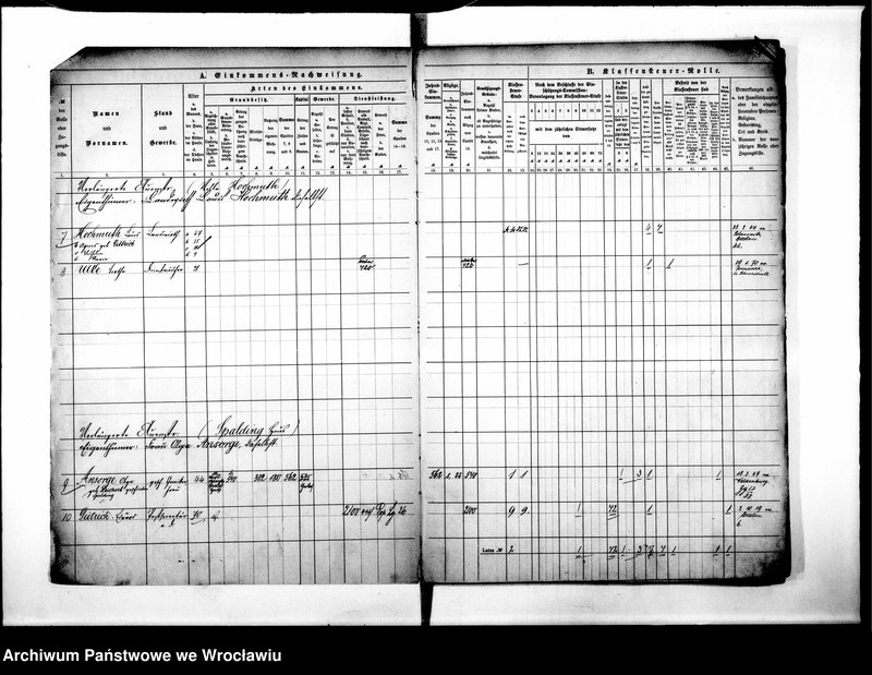 image.from.unit.number "Klassensteuerolle nebst Einkommens Nachweisung"