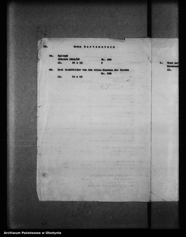 image.from.unit.number "Katalog der Lichtbilder des Provinziellen Denkmalarchievs"