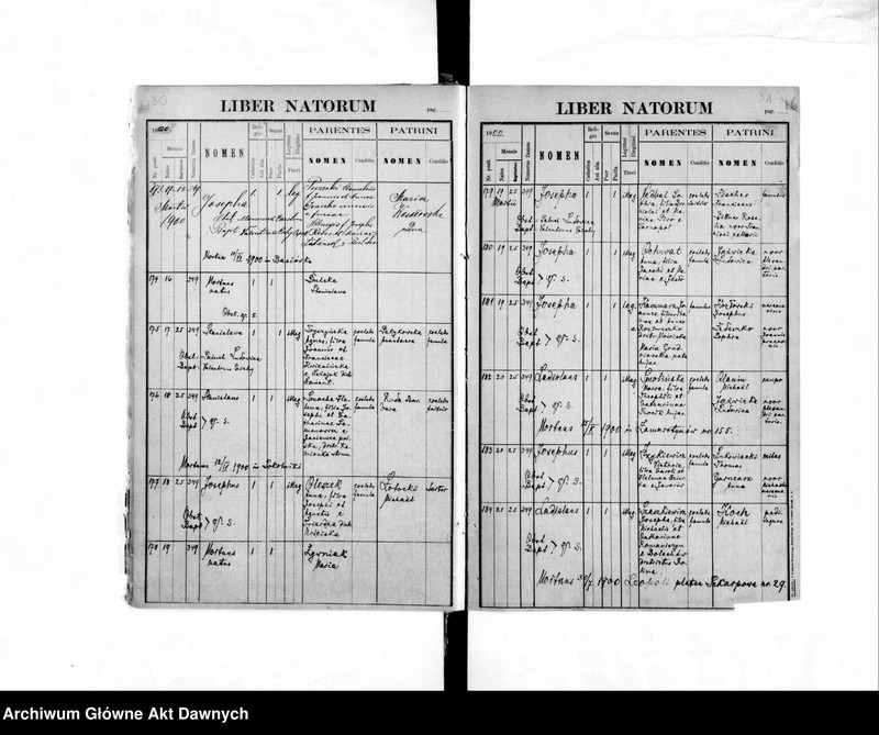 image.from.unit.number "Parafia: Lwów, Kapelania Nosocomia (Szpital Powszechny). Dekanat: Lwów. Księga metrykalna urodzeń i zgonów dla całej parafii."