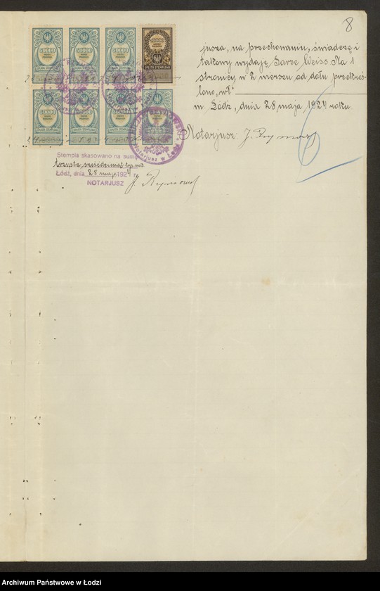 Obraz 10 z jednostki "Hersz Lajb Szydłowski i S-ka- sprzedaż manufaktury"