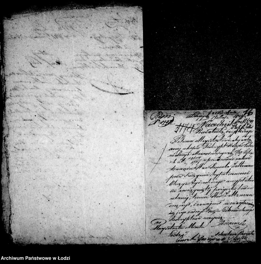 Obraz 15 z jednostki "Akta tyczące się pożyczki budowlanej Szmula Zaltzmana"