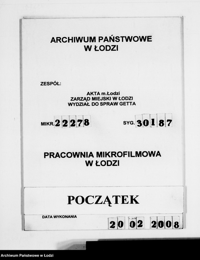 Obraz 1 z jednostki "Koresp.Radegast.[Dotyczy transportu starego obuwia oraz spodów do drewniaków]"
