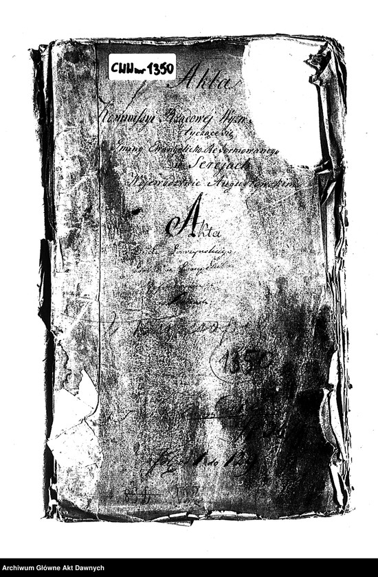 Obraz 2 z jednostki "A. t. s. gminy ewangelicko-reformowanego wyznania w Serejach w województwie augustowskim."