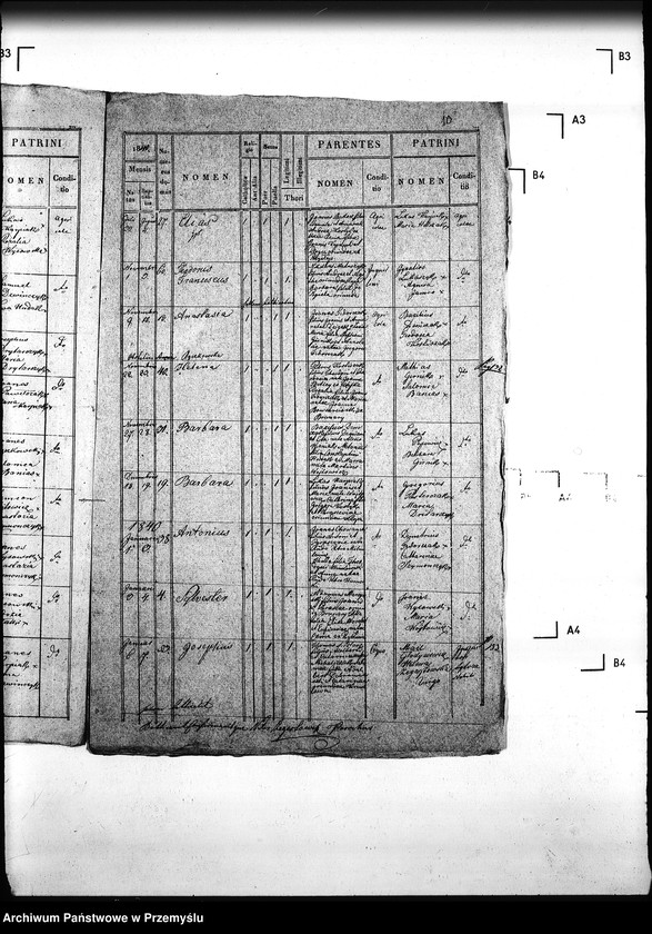 image.from.unit.number "[Kopie ksiąg metrykalnych parafii Klimkówka z filiami Kuńkowa, Łosie (dekanat Gorlice)]"