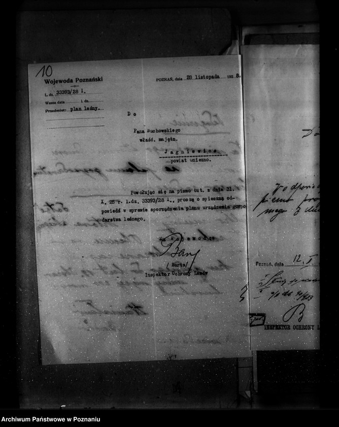 image.from.unit.number "Majętność leśna Jagniewice powiat wągrowiecki"