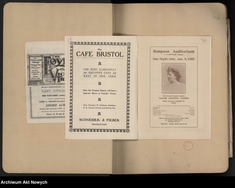 image.from.unit.number "Amérigue (Programy koncertów w czasie tourneé w Stanach Zjednoczonych i Australii)"