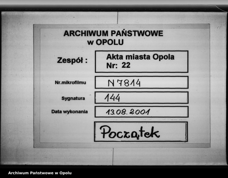 Obraz 1 z jednostki "Particular Rayttung Über Empfang undt Aussgab Geldt Bey der königlichen Stadt Oppeln vom Ersten January biess Ende Decembris Anno 1692"