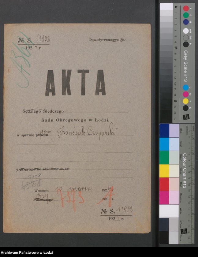 Obraz 2 z jednostki "Franciszek Czuparski- sprzedaz gazet, kalendarzy i starego papieru"