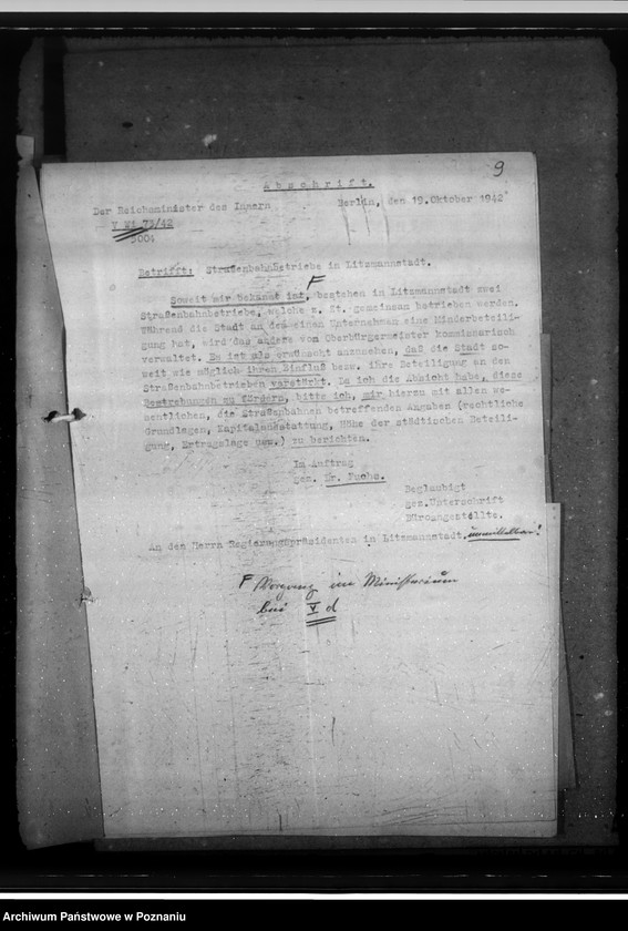 Obraz 13 z jednostki "Vororthahn und Strassenbahn - Litzmannstadt (Łódź)"