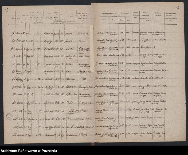 Obraz 11 z jednostki "Księga urodzeń"