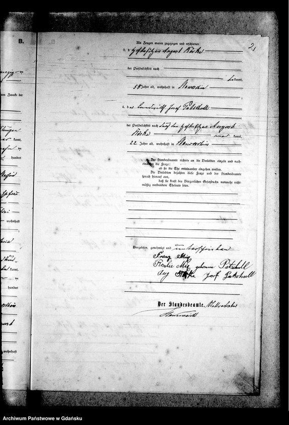 image.from.unit.number "Księga małżeństw"