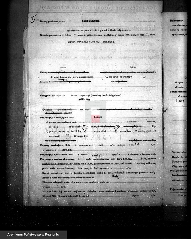 Obraz 8 z jednostki "Zakład Wulkanizacyjny Butowskiego i Ska w Bydgoszczy - nr woj. kotła 5957"