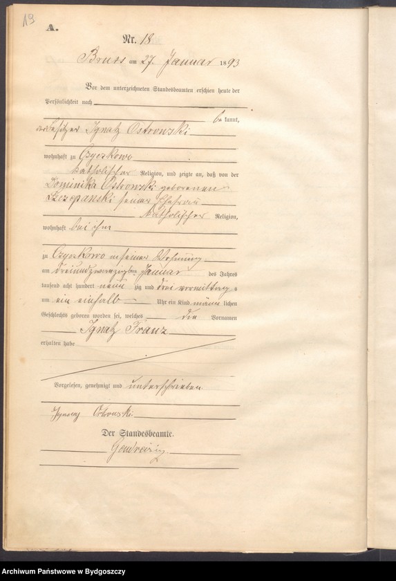 image.from.unit.number "Akta urodzeń - pierwopis nr 1-274"