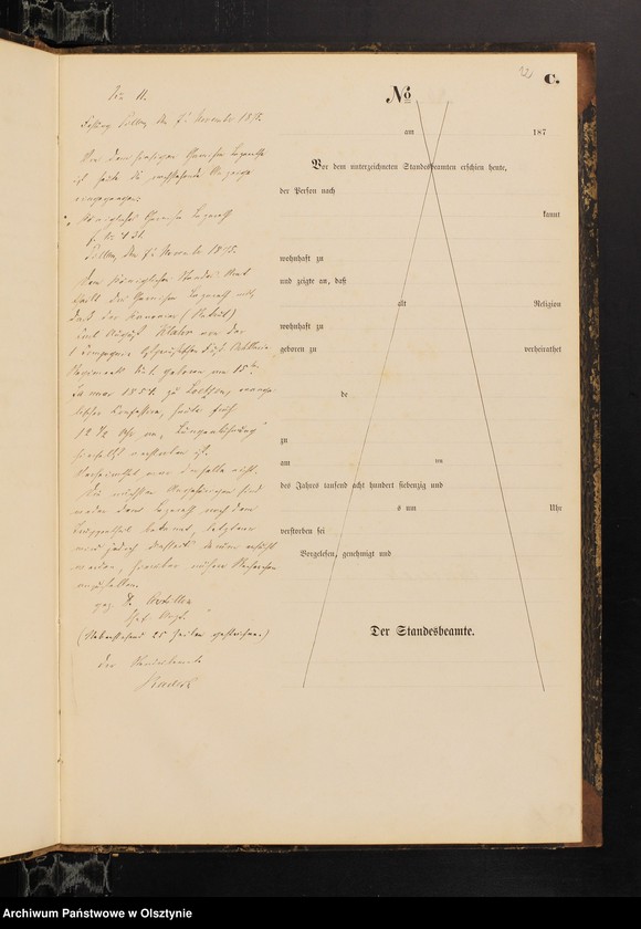 image.from.unit.number "Haupt-Sterbe-Register Nr 1 - 15"