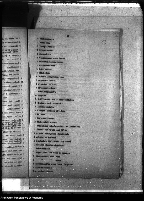 Obraz 17 z jednostki "Instytut Higieny Zwierząt w Bydgoszczy inwentarz"