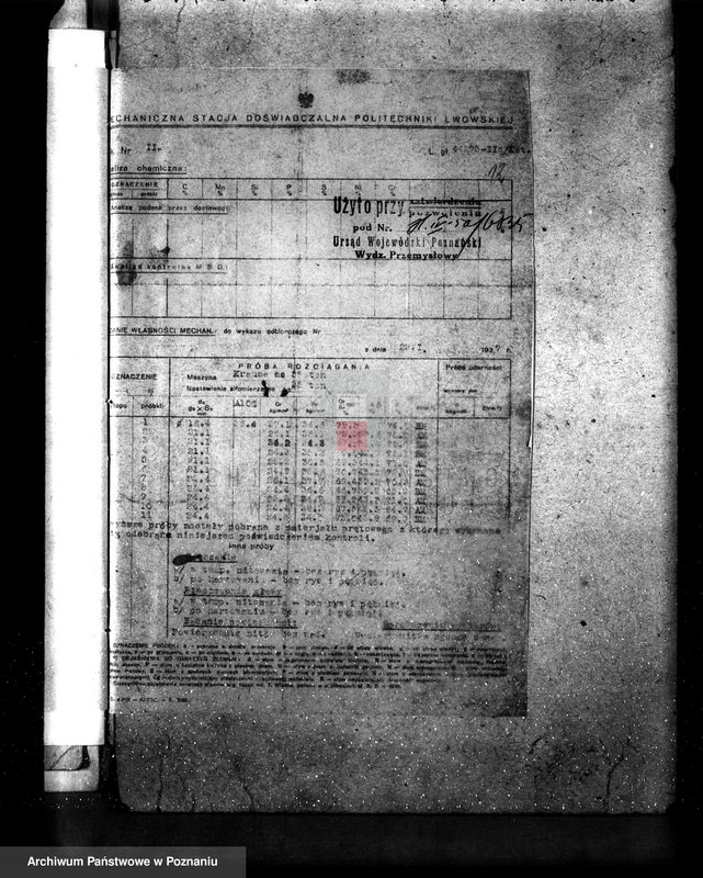 Obraz 16 z jednostki "Zarząd Miejski Szamocin, rzeźnia miejska zatwierdzenie kotła nr fabr.6392, woj. 6835"