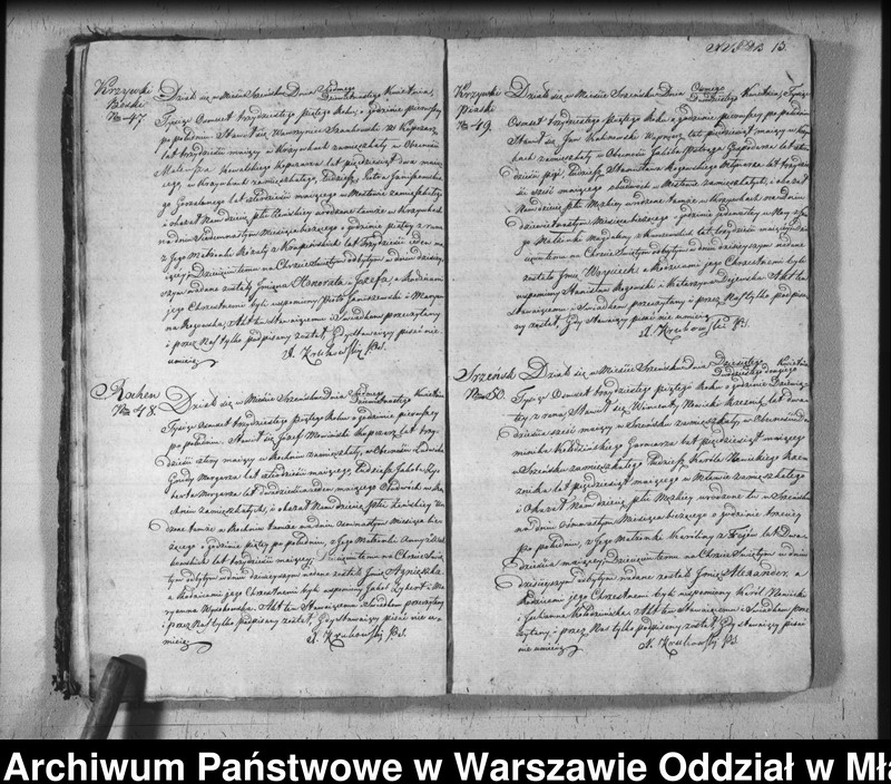 image.from.unit.number "Akta urodzeń, małżeństw i zgonów"