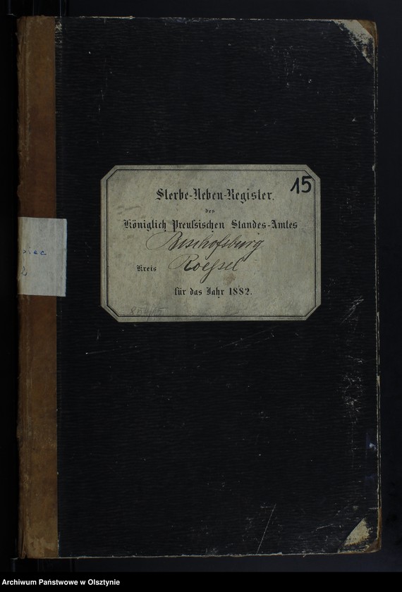 image.from.unit.number "Sterbe-Neben-Register Nr 1 - 146"