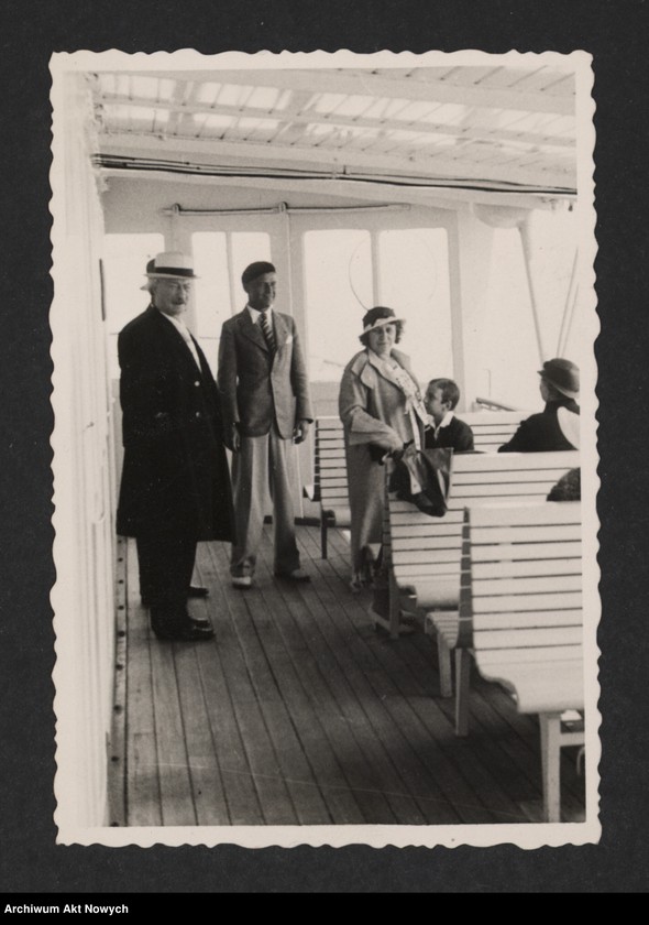 image.from.unit.number "I. J. Paderewski w czasie podróży i wycieczek morskich. Fotografie"