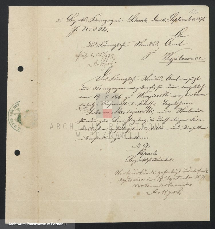 image.from.unit.number "Acta betreffend der Sammel Akten für schriftliche Gesuche oder Requisitionen um Ertheilung von Auszügen aus den Sterbe-Registern"