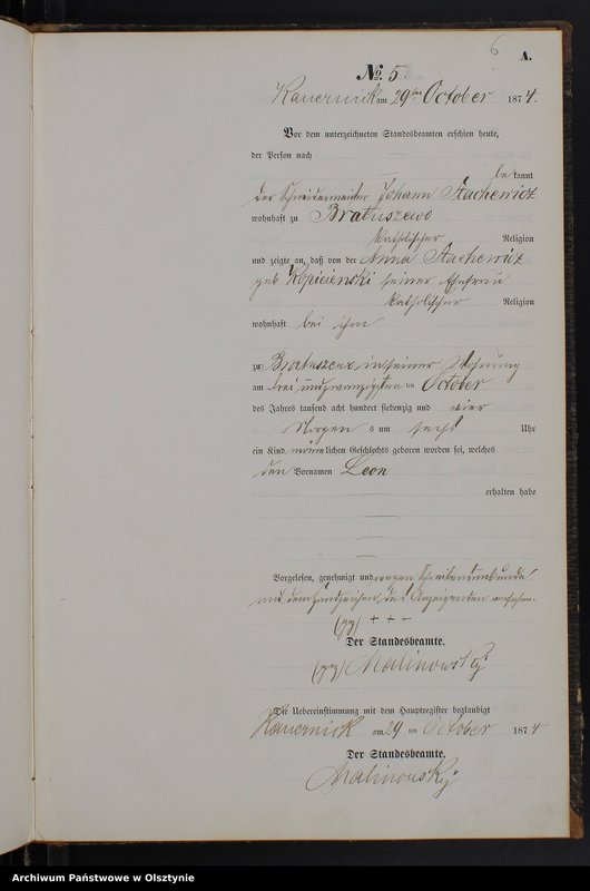 image.from.team "Urząd Stanu Cywilnego w Brzoziu Lubawskim pow. nowomiejski"