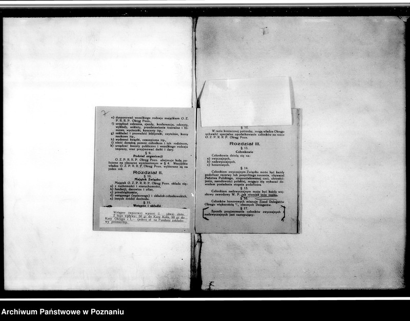 Obraz 10 z jednostki "Sprawozdania z zebrań związku - Koło Środa. Statut i regulamin"