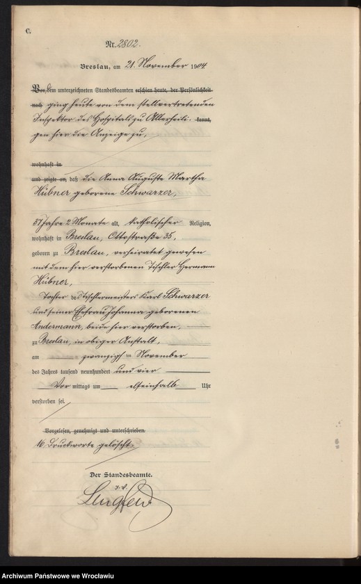 image.from.unit.number "Sterbe-Haupt-Register Breslau I 1904 Band 8"